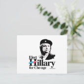 Carte Postale Elect Hillary pour Chenge (Debout devant)