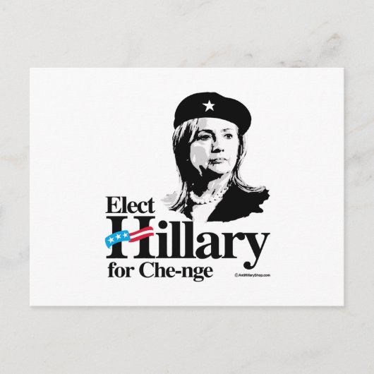 Carte Postale Elect Hillary pour Chenge (Devant)