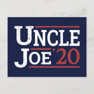 Carte Postale Élection 2020 - Oncle Joe