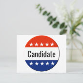 Carte Postale Élection de 2022 personnalisée pour la campagne de (Debout devant)