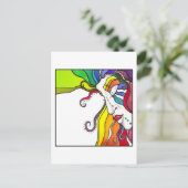 Carte Postale Electra pop art diva (Debout devant)