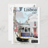 Carte Postale Eléctrico, Lisboa (Devant / Derrière)
