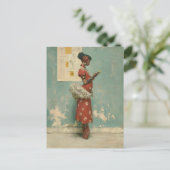 Carte Postale Élégance de ballet vintage  (Debout devant)