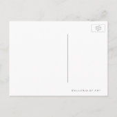 Carte Postale Élégance du lustre - (Dos)