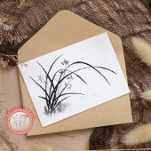 Carte Postale Élégance orchidée