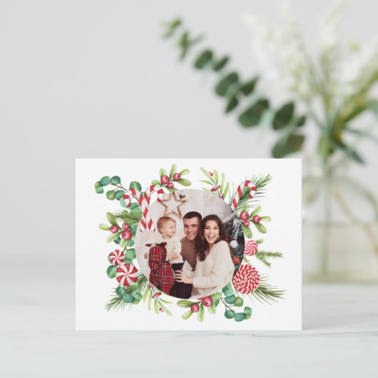 Carte postale Elegance Peppermint (Debout devant)