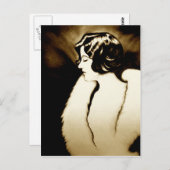 Carte Postale Élégant (Devant / Derrière)