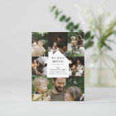 Carte Postale Elégant Accueil Photo Collage Déplacement Annonce (Debout devant)