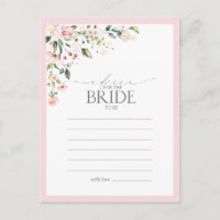 Elégant Aquarelle Rose Conseil Floral À La Mariée