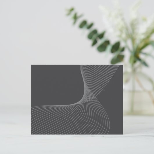 Carte Postale Elegant, chic, simple, modern graphic pattern art (Debout devant)