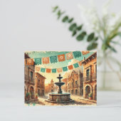 Carte Postale élégant Cinco de Mayo (Debout devant)