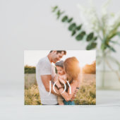 Carte Postale Élégant classique Joy Holiday photo (Debout devant)