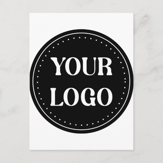 Carte Postale élégant, contemporain, poli et personnalisable (Devant)