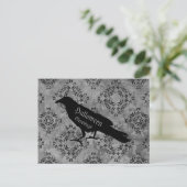 Carte Postale Elégant corbeau salut (Debout devant)