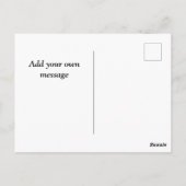 Carte Postale Elegant Couple Lover Valentine's Day (Dos)