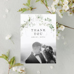 Carte Postale Elegant Earthy Greenery Watercolor Wedding Photo T<br><div class="desc">Beautiful watercolor greenery adorns this completely customizable card that you can personalize with your own text and Perfect for any beautiful d'occasion t'want to show gratitude for. This is part of the "Earthy Greenery" collection Thank you for your support and interest in my design, and be sure to visit my...</div>