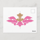 Carte Postale Élégant essentiel de mariage | Été et année (Dos)