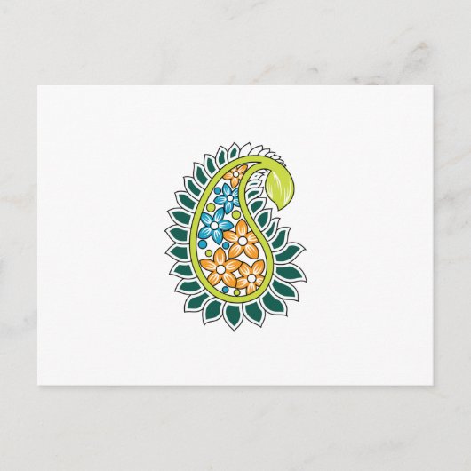 Carte Postale Élégant essentiel de mariage | Été et année (Devant)