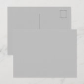 Carte Postale Élégant essentiel de mariage | Été et année (Devant / Derrière)