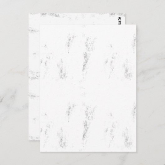 Carte Postale Élégant essentiel de mariage | Été et année (Devant / Derrière)