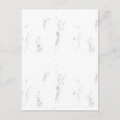 Carte Postale Élégant essentiel de mariage | Été et année (Devant)