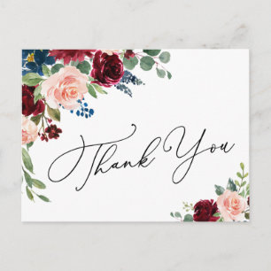 Carte Postale Elégant Eucalyptus Roses Roses Roses Roses Roses R