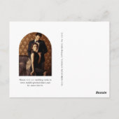 Carte Postale Élégant faire part de mariage photo à conserver po (Dos)