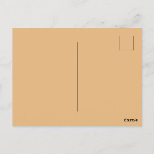 Carte Postale Élégant hiver Bonne année (Dos)