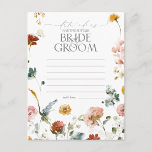 Carte Postale Elégant Jardin Fleurs Aquarelle Idées Date