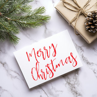 Carte Postale Élégant Joyeux Noël
