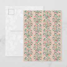 Élégant motif botanique moderne de feuille sur fon