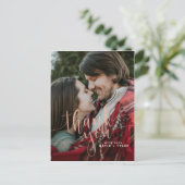 Carte Postale Elegant rose Gold Thank You (Debout devant)