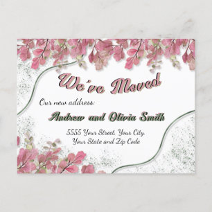 Carte Postale Elégant Sage Foil Pretty Rose Foliing Nouvelle adr