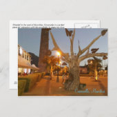 Carte postale élégante (Devant / Derrière)