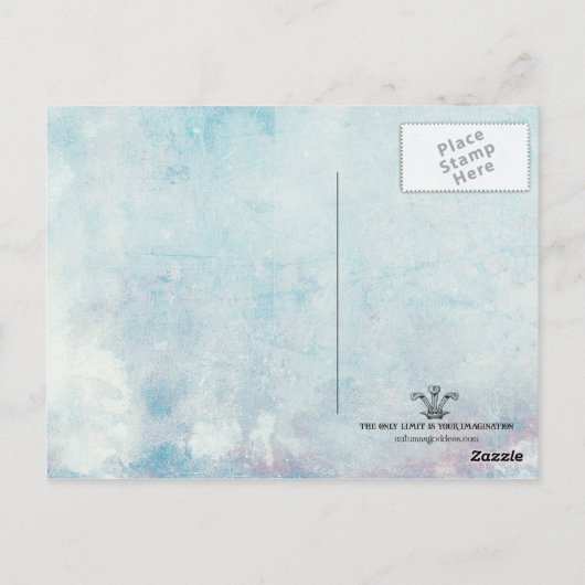 Carte postale élégante (Dos)