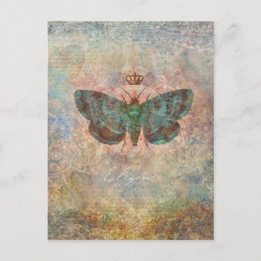 Carte postale élégante (Devant)