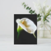 Carte Postale Elégante Calla Lily Fleurs 3 Modernes (Debout devant)