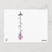 Carte postale élégante Flèche (Dos)