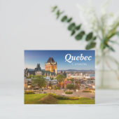 Carte postale élégante Québec Canada (Debout devant)
