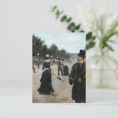 Carte Postale Élégants se promenant à Paris | Louis Abel-Truchet (Debout devant)