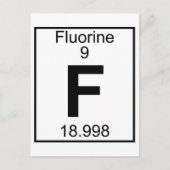 Carte Postale Élément 009 - F - Fluorine (complet) (Devant)