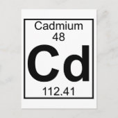 Carte Postale Élément 048 - Cd - Cadmium (Complet) (Devant)