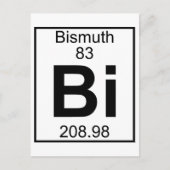 Carte Postale Élément 083 - Bi - Bismuth (Complet) (Devant)