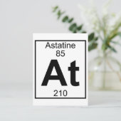Carte Postale Élément 085 - At - Astatine (Complet) (Debout devant)