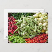 Carte Postale Élément combustible - poivrons de piment africains (Devant / Derrière)