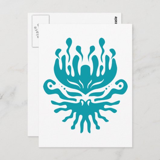 Carte Postale Élément d'eau (Devant / Derrière)