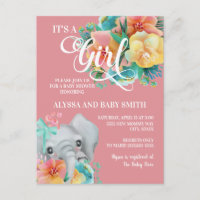 Élémentaire Bébé Fille Baby Shower Rose Jaune Sarc