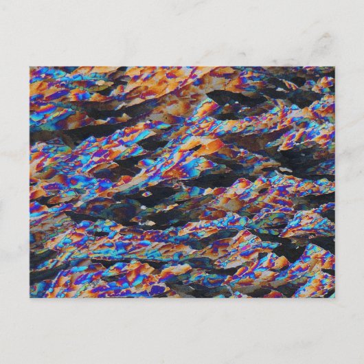 Carte Postale Éléments/aluminium au microscope (Devant)