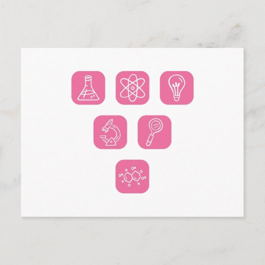 Carte Postale Éléments de science Articles (Devant)