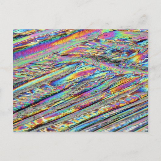 Carte Postale Éléments/magnésium au microscope (Devant)